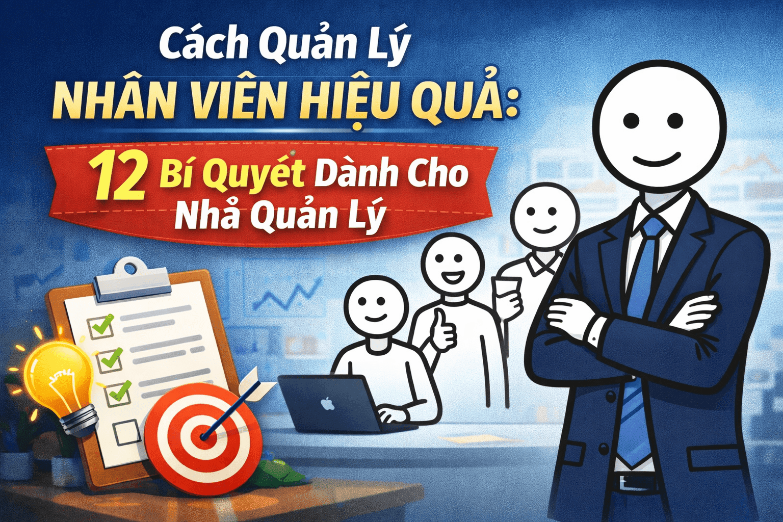 Cách Quản Lý Nhân Viên Hiệu Quả: 12 Bí Quyết Dành Cho Nhà Quản Lý