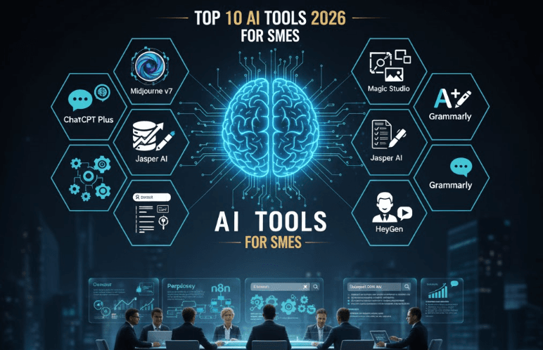 Top 10 công cụ AI cho doanh nghiệp nhỏ 2026: đột phá năng suất và doanh thu