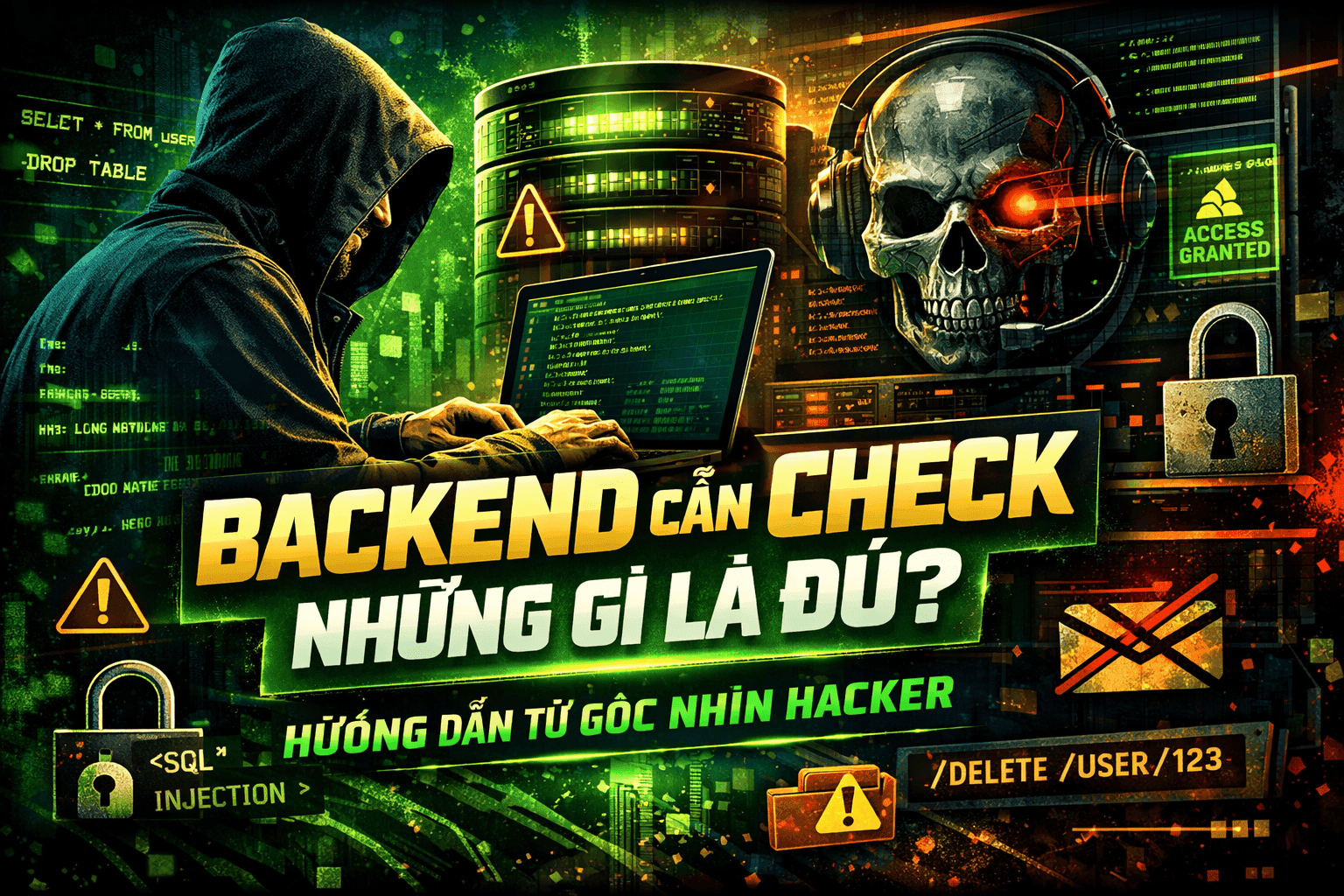 Backend cần check những gì là đủ? Hướng dẫn toàn diện cho một website cơ bản.