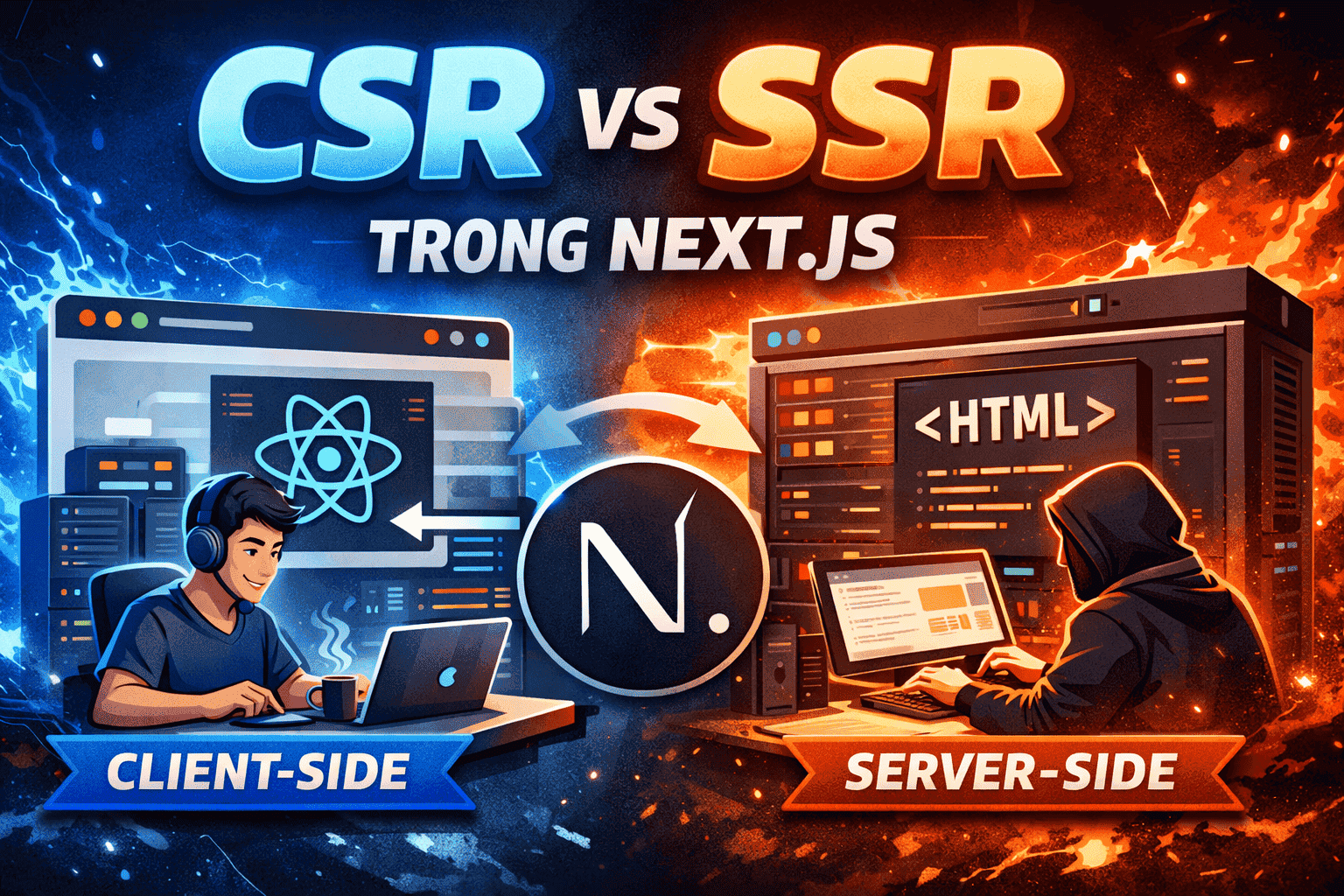 Server Side Rendering là gì? So sánh sự khác biệt giữa SSR và CSR